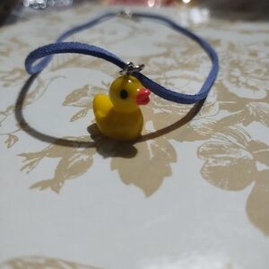 *Rubber Ducky earring and necklace set!